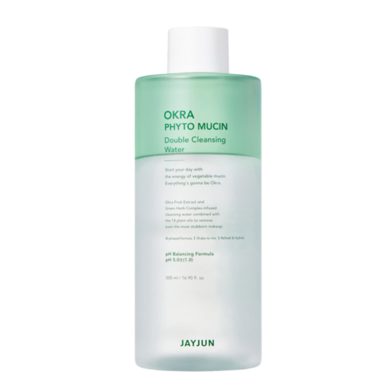 Okra Phyto Mucin Double Cleansing Water - Korean-Skincare