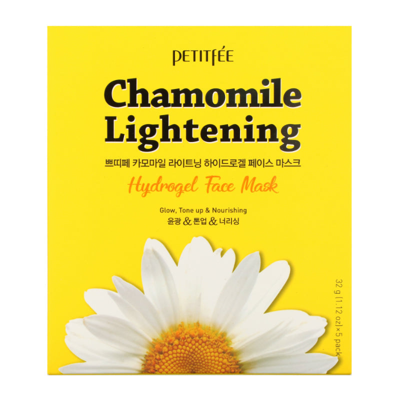 Chamomile Lightening Hydrogel Face Mask - Korean-Skincare