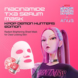 KPop Demon Hunters Niacinamide TXA Serum Mask