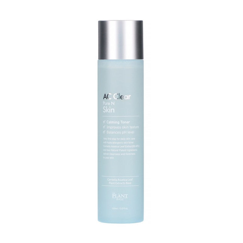 The Plant Base AC Clear Pure N Skin Toner - Korean-Skincare