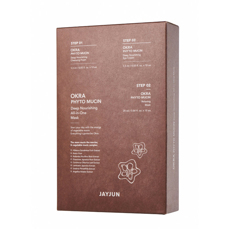  Okra Phyto Mucin Deep Nourishing All-In-One Mask - Korean-Skincare