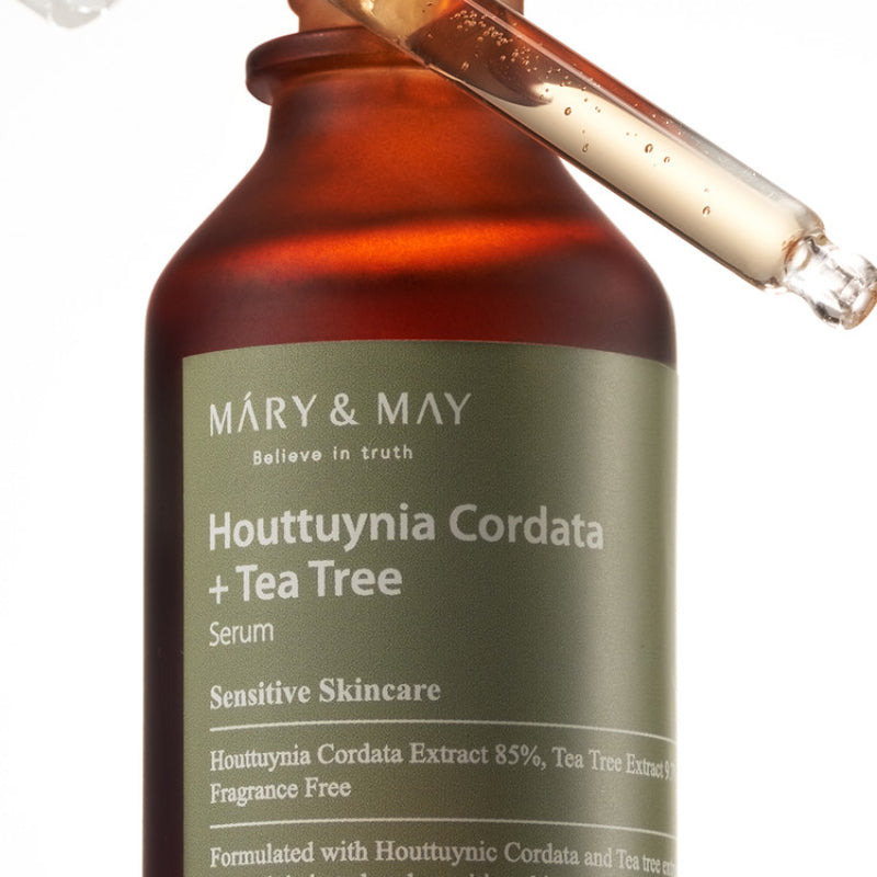  Houttuynia Cordata +Tea Tree Serum - Korean-Skincare