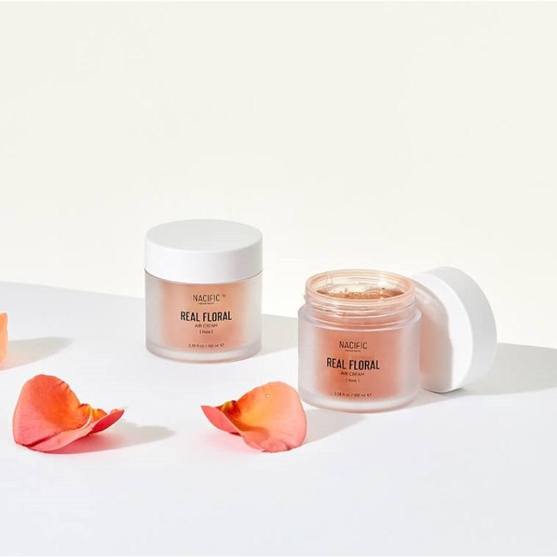 NACIFIC Real Rose Floral Air Cream - Korean-Skincare