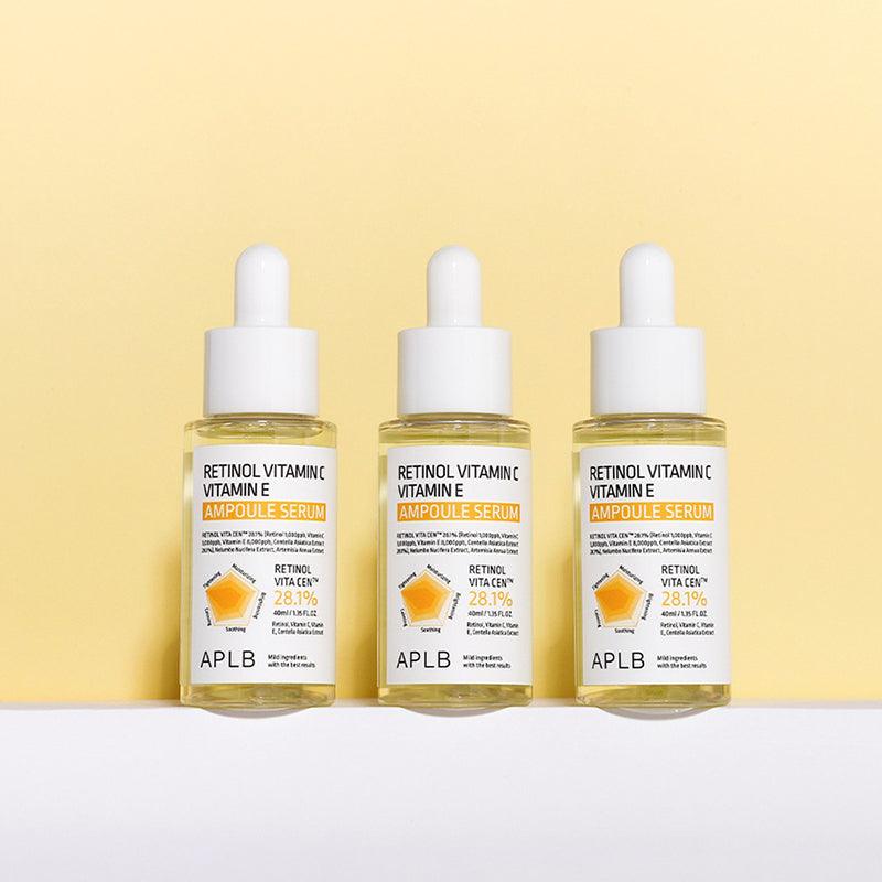 Retinol Vitamin C Vitamin E Ampoule Serum