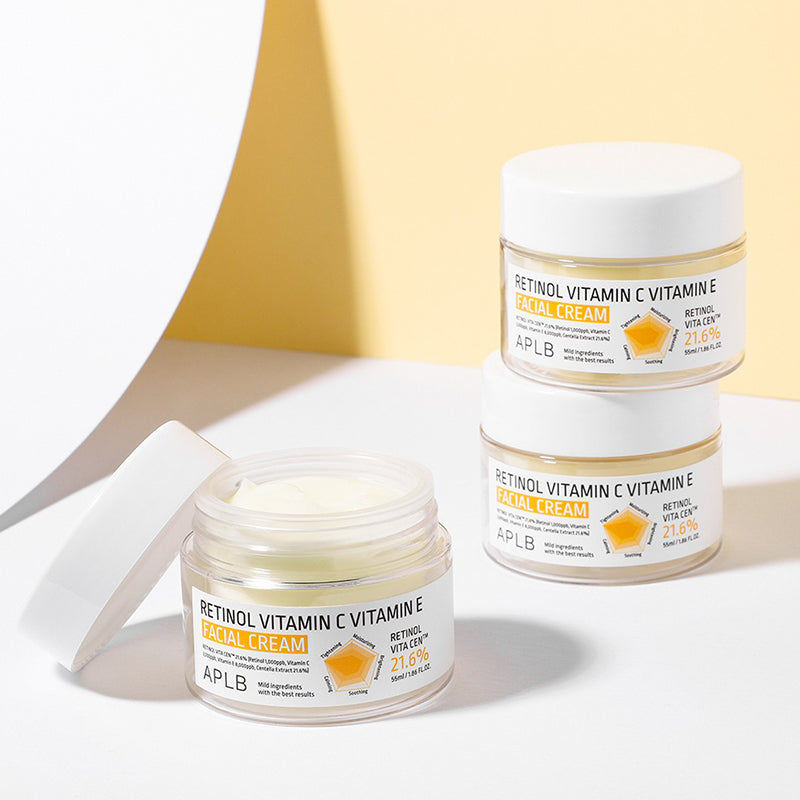 Retinol Vitamin C Vitamin E Facial Cream