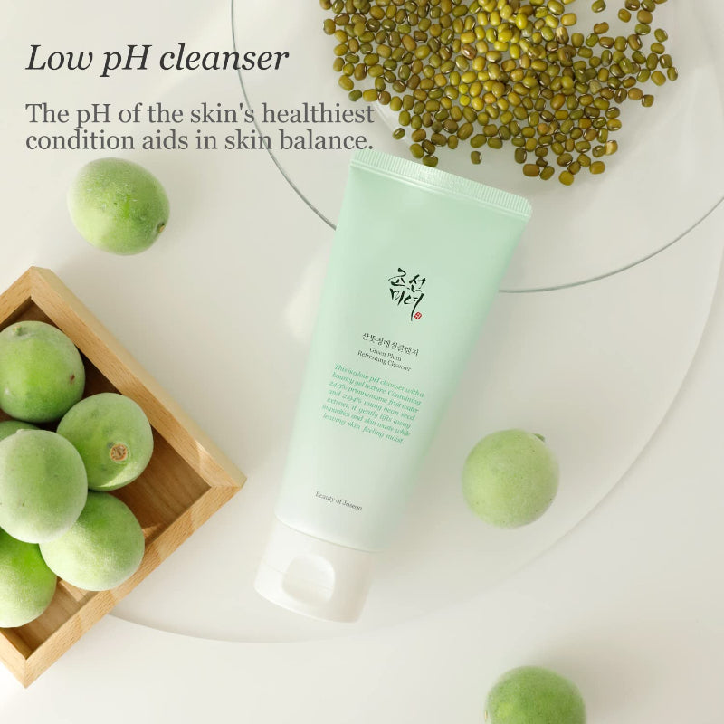  Green Plum Refreshing Cleanser - Korean-Skincare