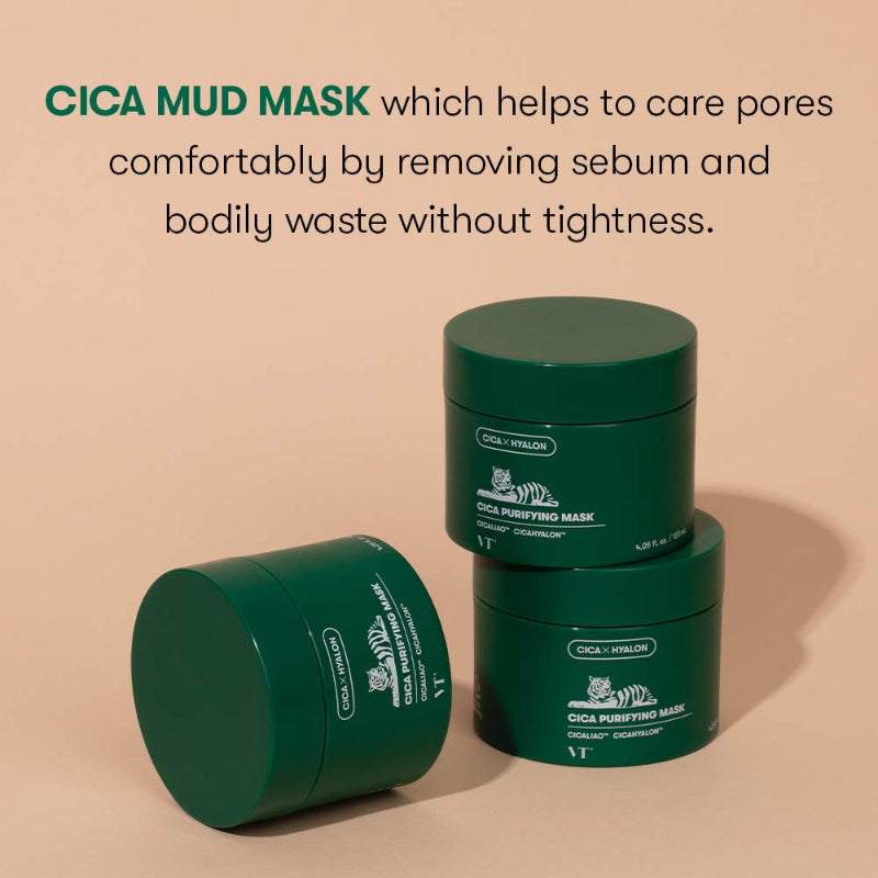 VT Cosmetics Cica Purifying Mask - Korean-Skincare