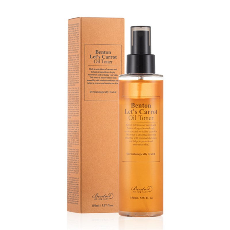 Benton Let's Carrot Oil Toner - Korean-Skincare