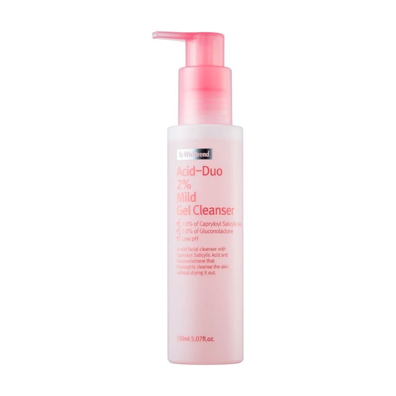 By Wishtrend Acid-Duo 2% Mild Gel Cleanser - Korean-Skincare