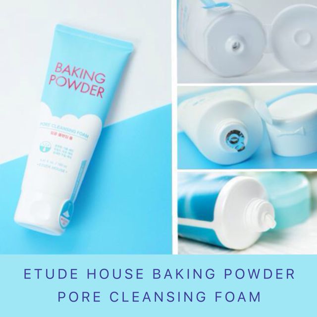 Etude House Baking Powder Pore Cleansing Foam - Korean-Skincare