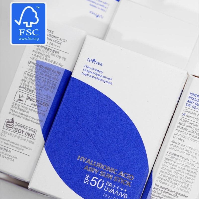 Isntree Hyaluronic Acid Airy Sun Stick SPF50+ PA++++ - Korean-Skincare