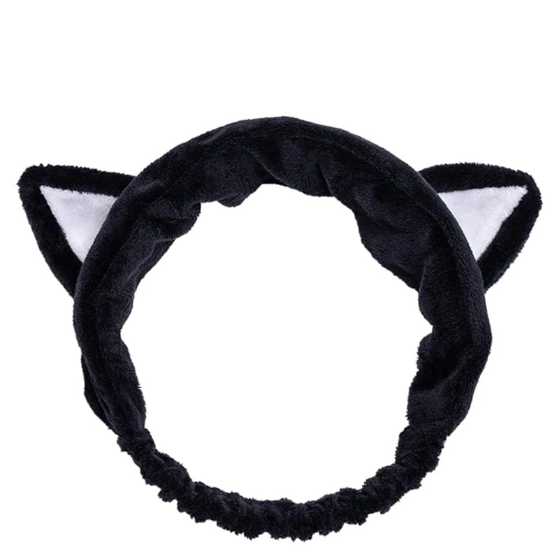 Tiara de gato preto