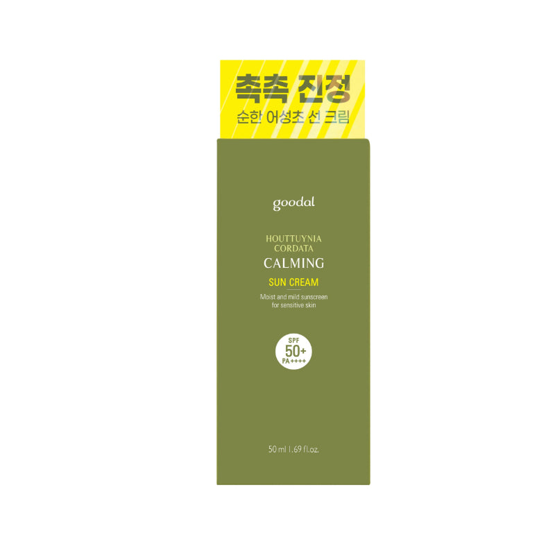  Houttuynia Cordata Calming Moisture Sun Cream SPF50+ PA++++ - Korean-Skincare