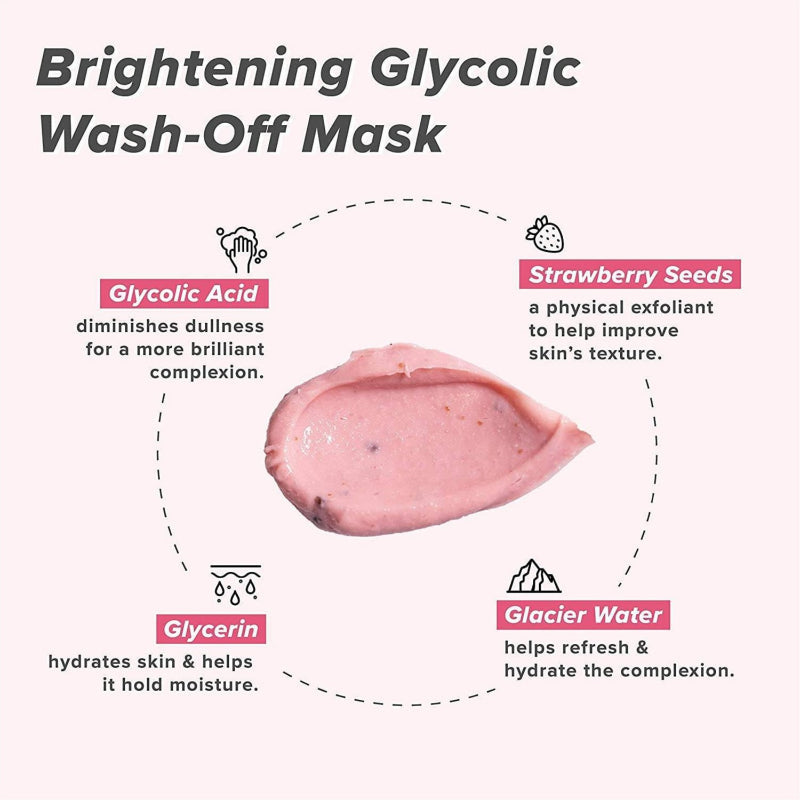  Berry Groovy Brightening Glycolic Wash-Off Mask - Korean-Skincare