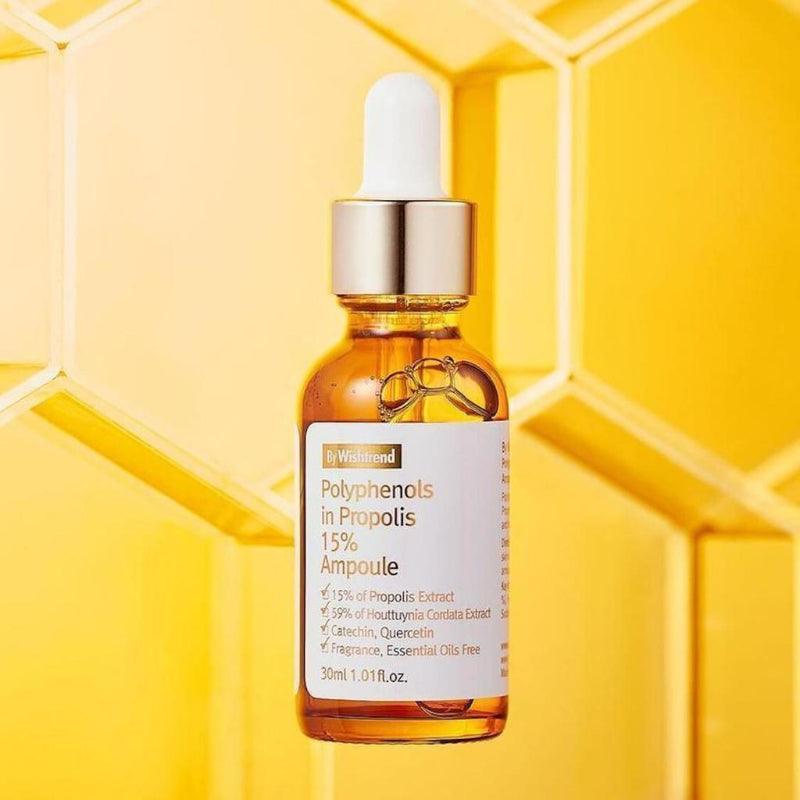 By Wishtrend Polyphenol in Propolis 15% Ampoule - Korean-Skincare