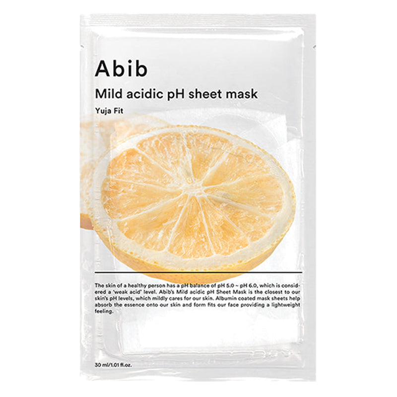 Máscara de folha com pH ácido suave