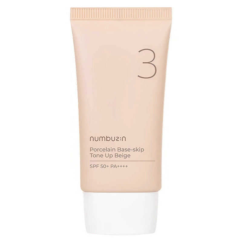 No.3 Porcelain Base-skip Tone Up Beige SPF50+