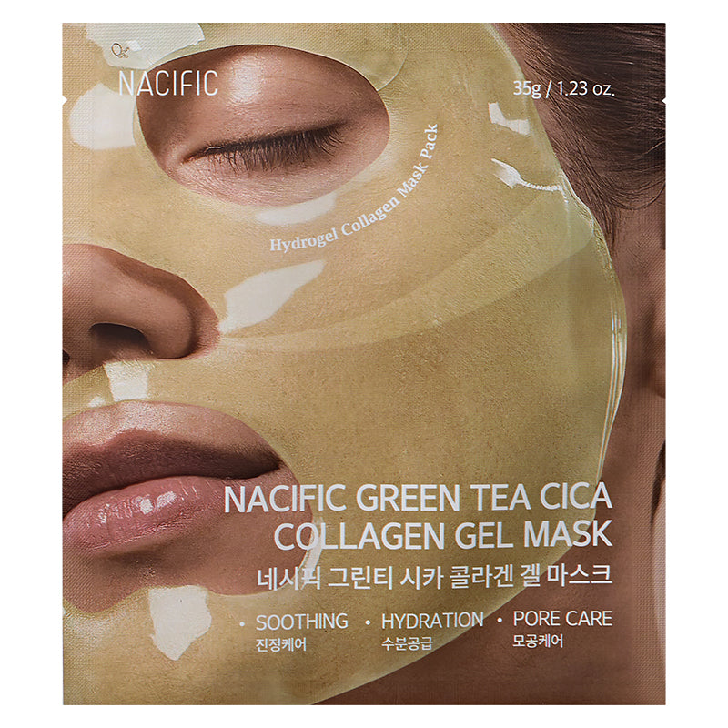 ‍Green Tea Cica Collagen Gel Mask (100% de desconto)