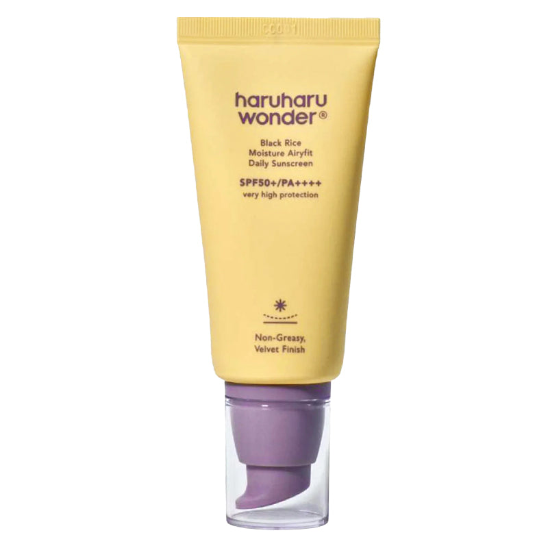‍Black Rice Moisture Airfit Daily Sunscreen SPF50+ PA++++ (100% de desconto)
