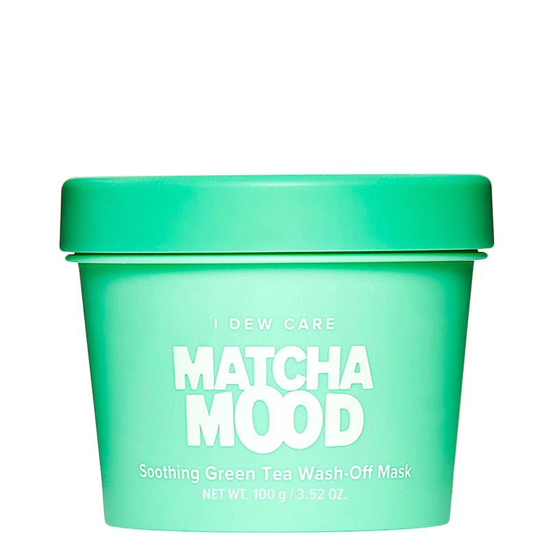 Máscara de lavagem calmante de chá verde Matcha Mood