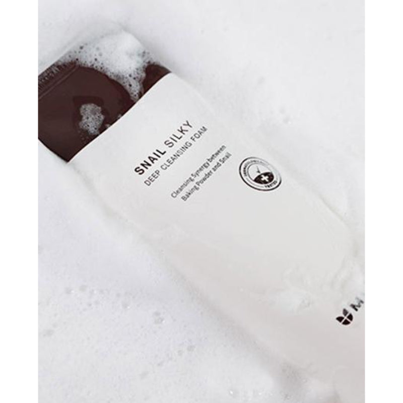 Mizon Snail Silky Deep Cleansing Foam - Korean-Skincare