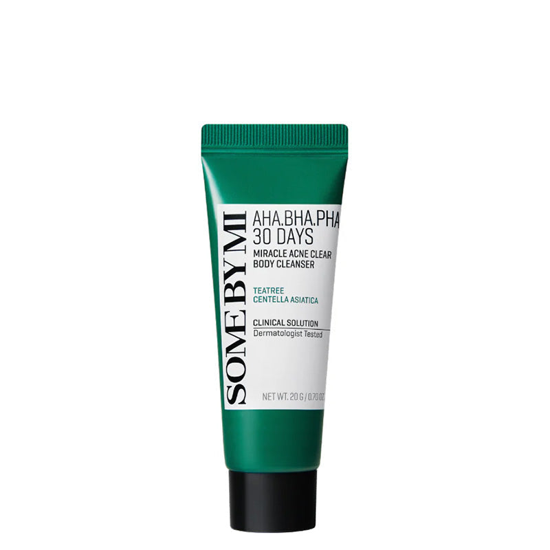 ‍AHA BHA PHA 30 Days Miracle Acne Clear Body Cleanser Mini (100% de desconto)