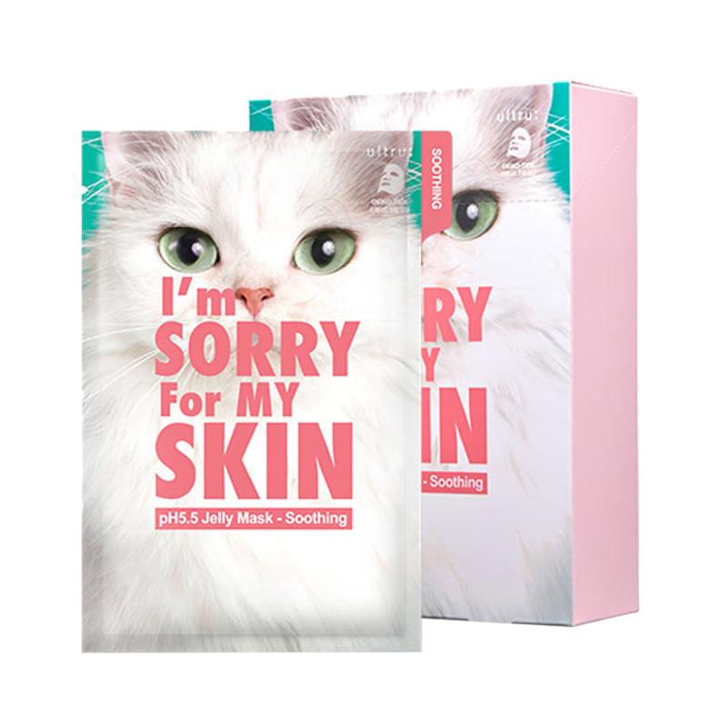 Ultru I'm Sorry For My Skin pH5.5 jelly Mask Soothing - Korean-Skincare