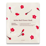 HYGGEE Active Red Flower Mask - Korean-Skincare