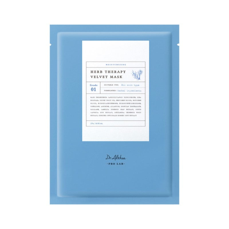  Herb Therapy Velvet Mask - Korean-Skincare