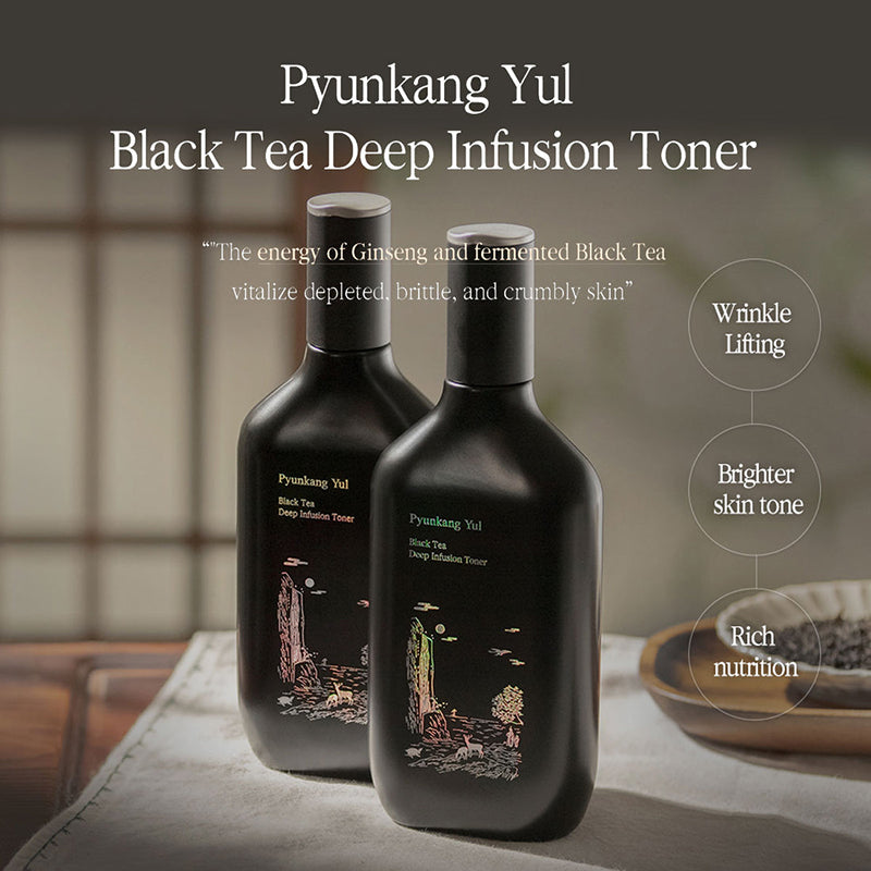 Toner de infusão profunda de chá preto