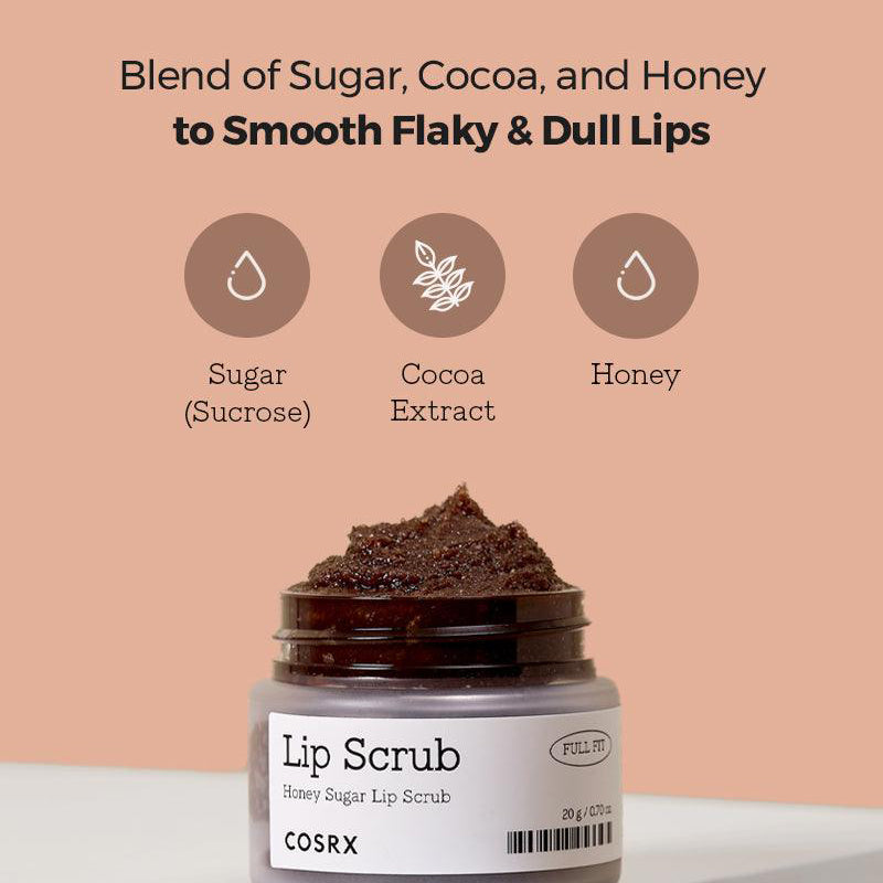 Full Fit Honey Sugar Lip Scrub